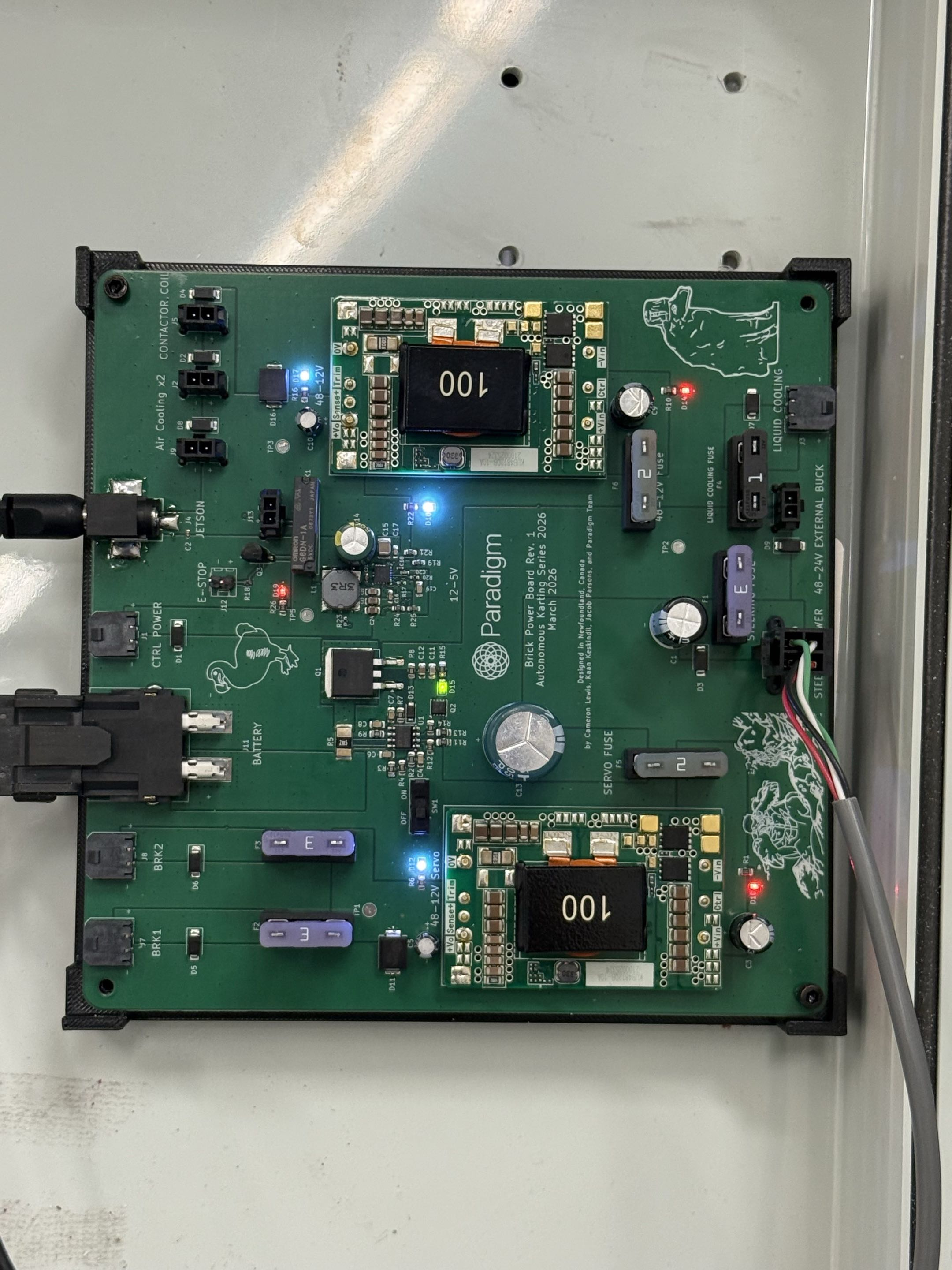 50Ah Power Board render